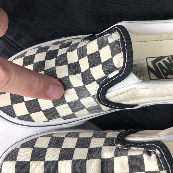 Vans Kids Combo T-Shirt Size Medium And Classic Slip On Shoes Size 12 (Lot Of 2) - Picture 8 of 16